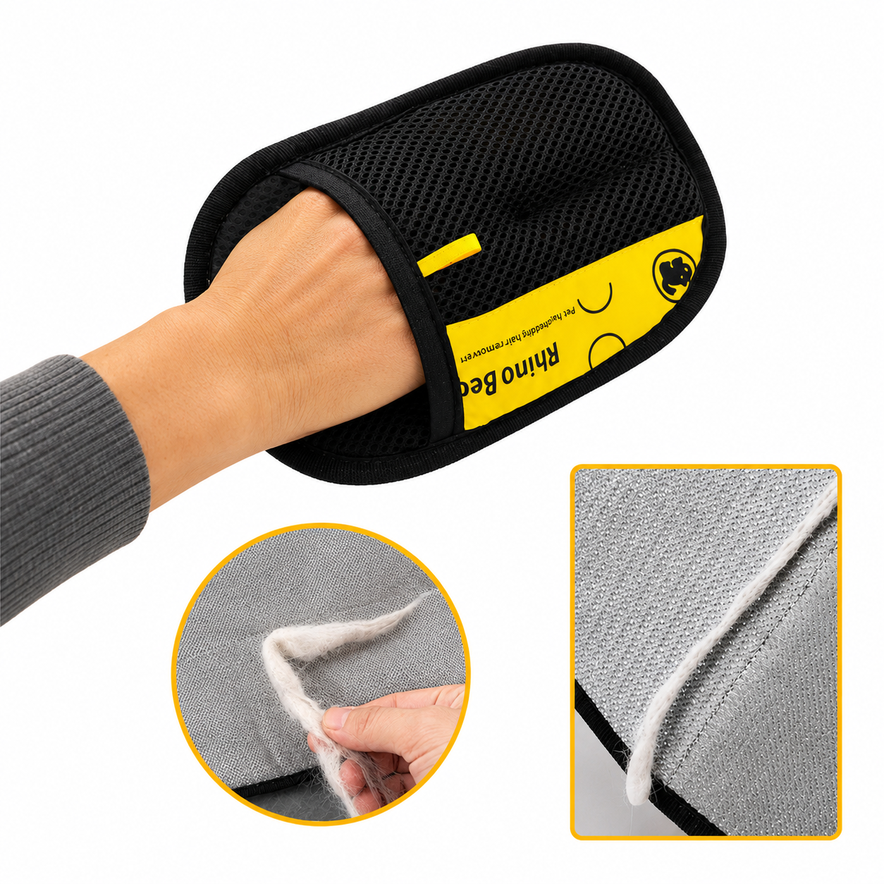 FurSwipe™ – Reusable Pet Hair Remover