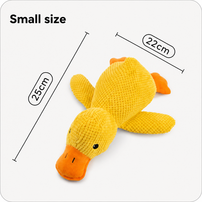 SnuggleDuck™ – Squeaky Plush Dog Toy